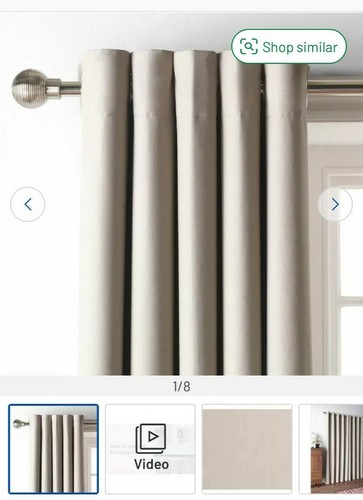 Argos home blackout eyelet - argos,