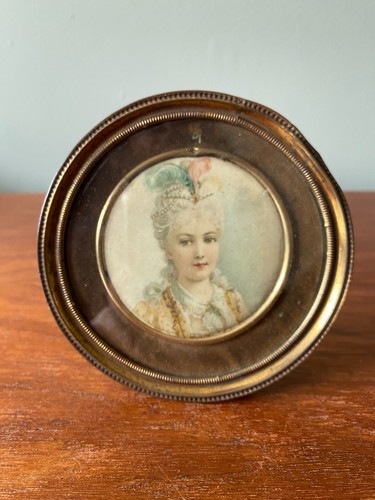 Antique french painting hand - antique,