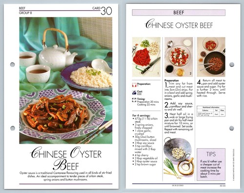 Chinese oyster beef - beef, #30