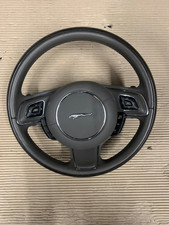 JAGUAR XJ X351 HEATED WOODEN STEERING WHEEL AUTO PADDLES 2009-2015