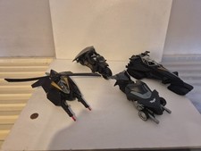 Batman Vehicle  Figure Lot, Batcopter, Jet, Tumbler, DC Dark Knight, Combine