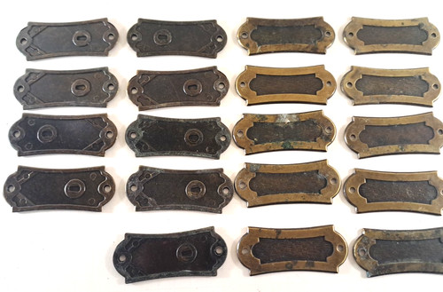 Vintage dresser escutcheon - dresser,