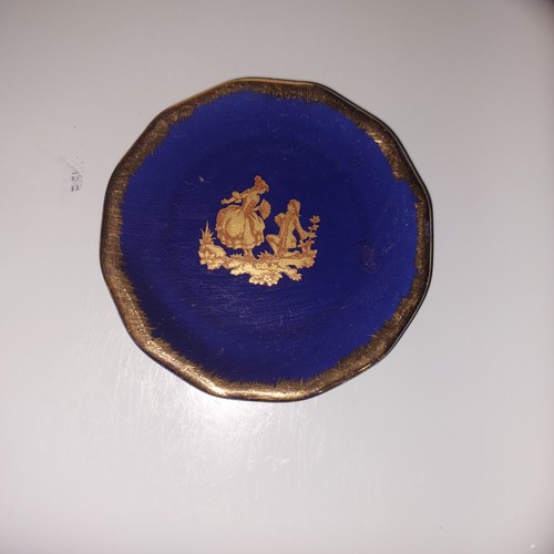 Vintage limoges france cobalt - limoges,