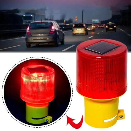 Waterproof led solar warning - waterproof,