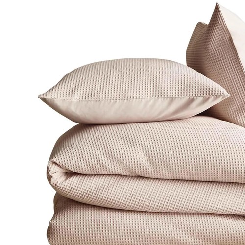 Pure cotton waffle bedding - pure,