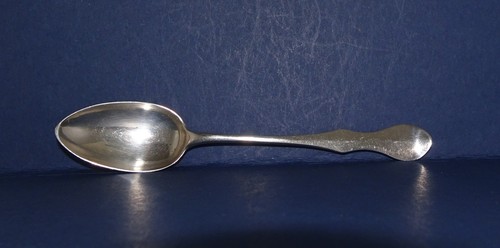 Silver teaspoon glasgow - teaspoon, 1881