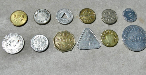 Old maverick trade tokens - old,