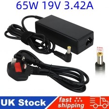 19V 3.42A 65W Charger AC Adapter for ACER Aspire Laptop 5.5mm*1.7mm Power Supply