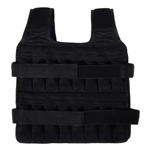 Canvas weighted fitness vest - canvas,