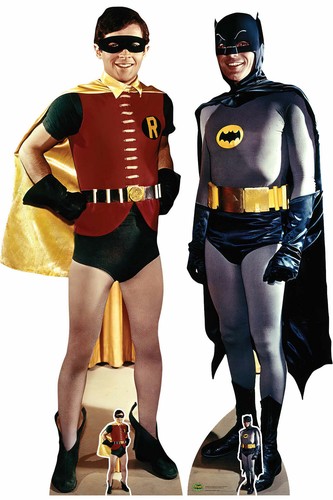 Batman and robin 1966 lifesize - and,