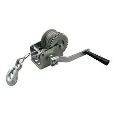 Zinc plated hand - plated, winch