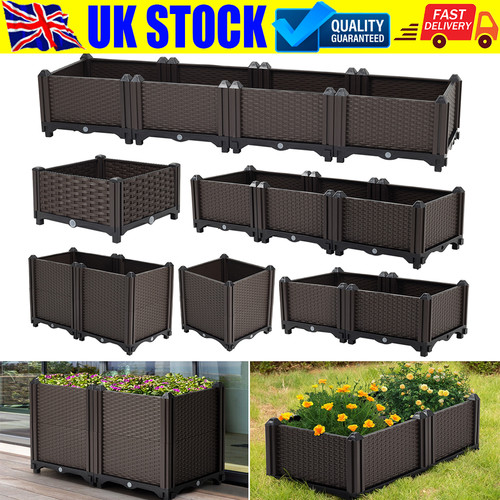 Garden plastic raised - plastic,