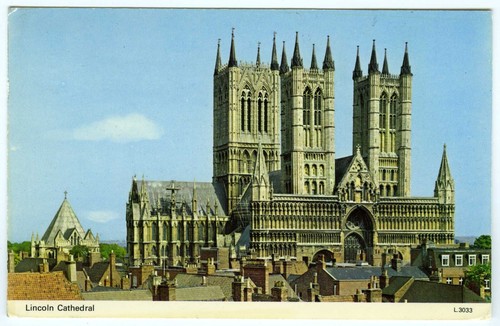 1970 dennis postcard lincoln - postcard,