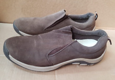 Avenue Men's Brown Suede Slip