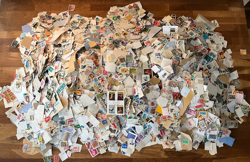 World stamps 5kg - 5kg, /