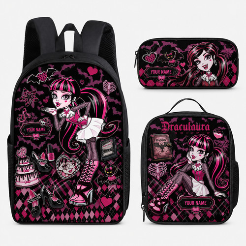 Custom name monster high set - name, monster-high