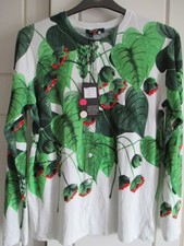 PARAMOUR LEAF PRINT CARDIGAN