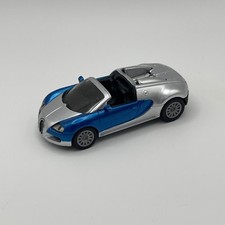 Sikku Bugatti Veyron Grand Sport Collectible Die-Cast Grey Blue Kids Car Toy #1l