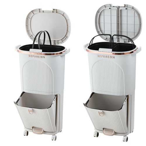 Triple dual compartment pedal - dual,