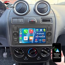 7" 4+64G Android 15 For Ford Fiesta 2006-2008 Car Stereo Radio GPS Navi Carplay