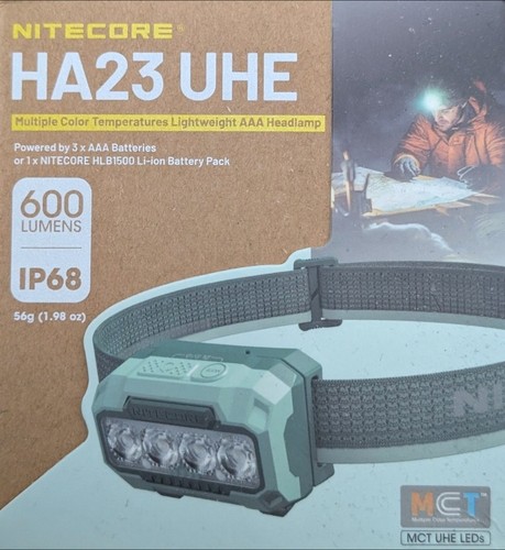Nitecore ha23 600lm uhe led - 600lm,