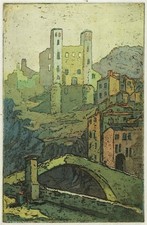 Gertrude Keeling - Etching -