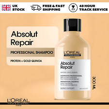 Loreal Absolut Repair Shampoo With Protein & Gold Quinoa 300ML Professionne