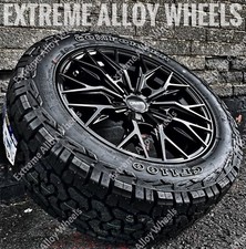 Black gtx alloy wheels - 5x,
