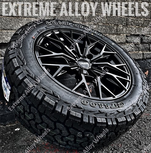 Black gtx alloy wheels - 5x,