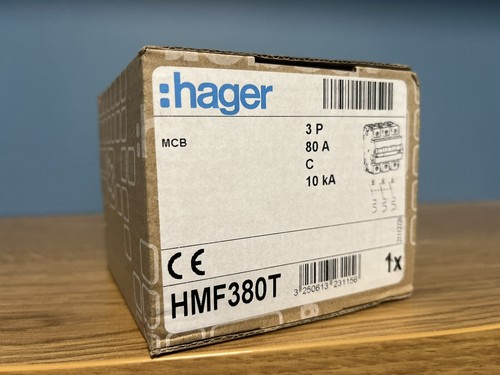 Hager mcb 10ka type 80a - hager,