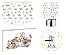WINNIE THE POOH - 10" Lightshade, Touch Lamp, Wall Art, Wall Clock or Bundle