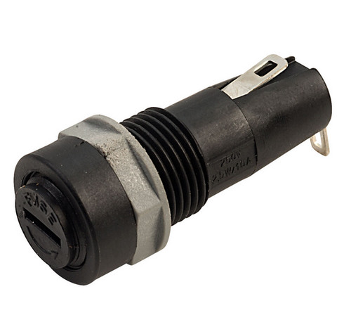 Fuse holder 5x20 - fuse, panel