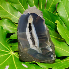 Natural Amethyst Agate Geode