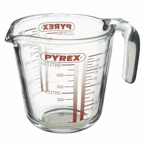 Pyrex glass measuring jug - pyrex,