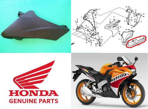Honda cbr 125 belly pan - r,
