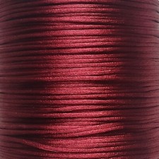 Satin Cord 2mm Rattail Knotting Thread 10m 30m 50m Sewing Craft Bracelet Making