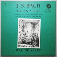 Vox 3 LP box SVBX 5445: Bach -