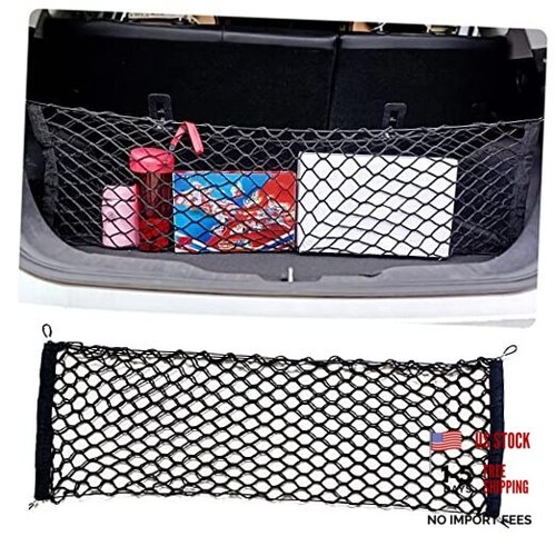 Car rear cargo net - rear, good