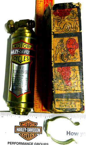 Harley fire extinguisher box - fire,