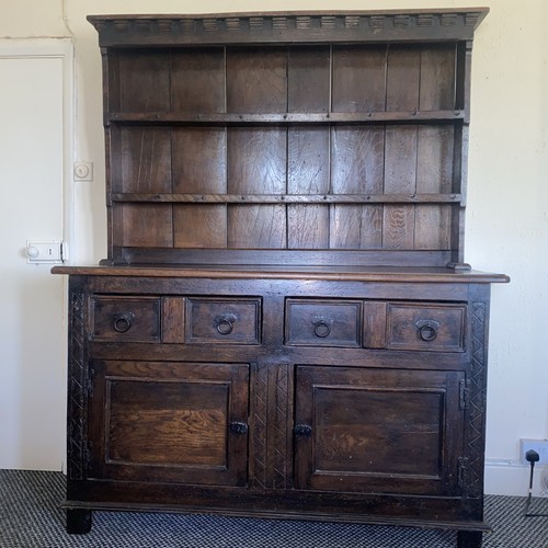 Antique dark wood door - dark,