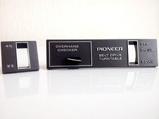 Pioneer PL-12D Turntable Face