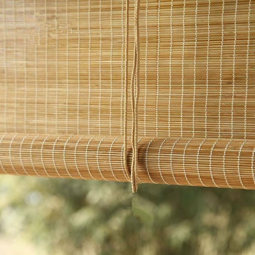 Modern bamboo roller blind - modern,