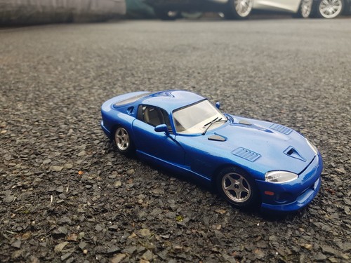 Burago dodge viper gts - dodge, coupe
