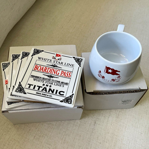 Rms titanic white star line - rms,