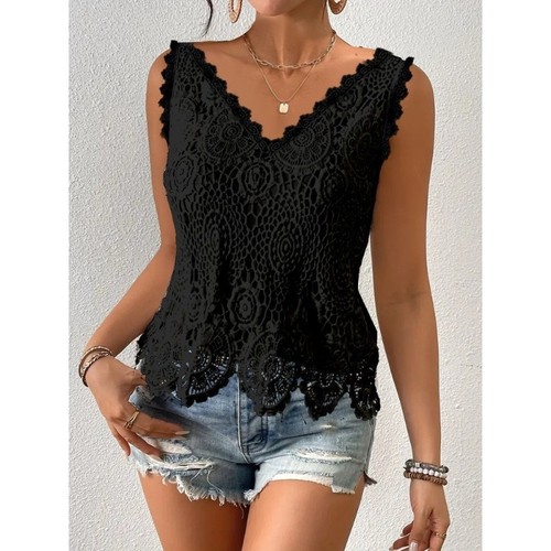 Ladies vest cami - ladies, lace