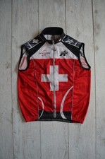 Assos Swiss Team Men's Cycling Vest Gilet - Size M (Suisse Switzerland) #1
