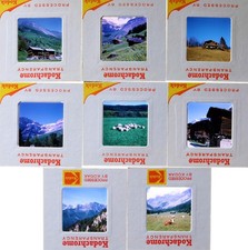 8x 35mm Slides Switzerland