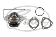 THERMOSTAT COOLANT FITS: FORD
