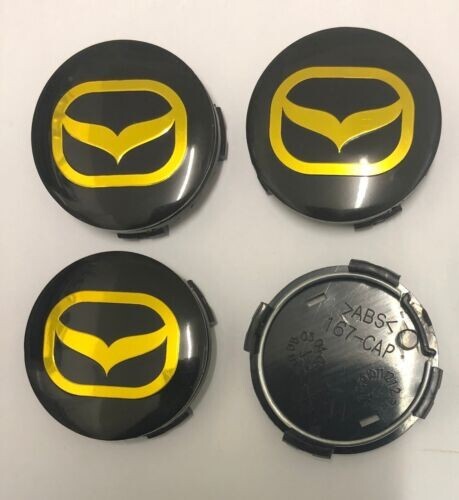Mazda gold 56mm wheel - 4x,