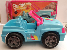 1994 Barbie Sports 4x4 Cruiser Jeep Car with Box